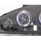 Headlight set Ford Focus 98-01 black