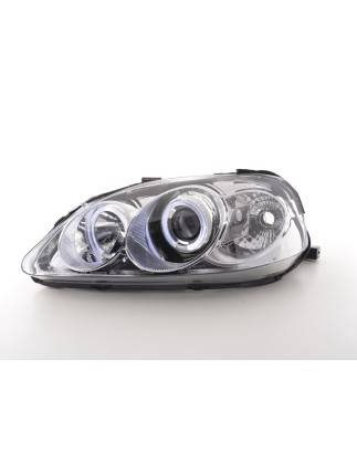 Headlight set Honda Civic Coupe / Civic 2/3/4-door. 99-00 chrome