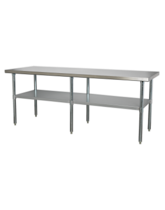 Stainless Steel Workbench 2.1m