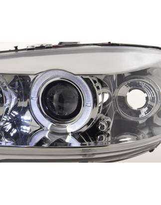 Headlight set Opel Astra G 98-03 chrome