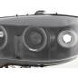 Headlight set Opel Astra G 98-03 black