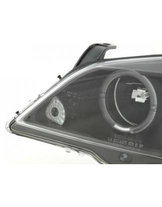 Headlight set Opel Astra G 98-03 black