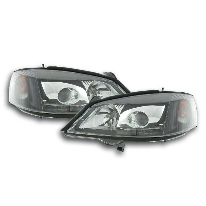 Headlights Opel Astra G 98-03 black