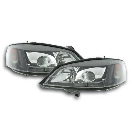 Headlights Opel Astra G 98-03 black