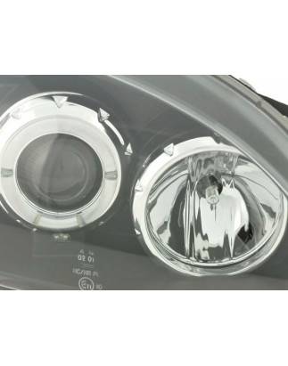 Headlight set Opel Corsa B 94-00 black