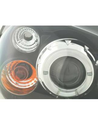 Headlight set Opel Corsa B 94-00 black