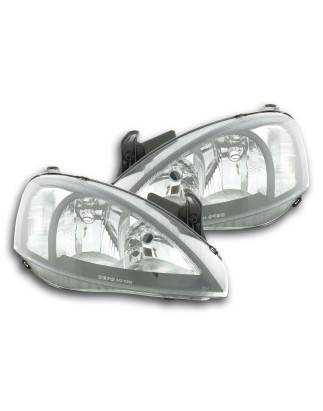 Headlights Opel Corsa C 01-06 black