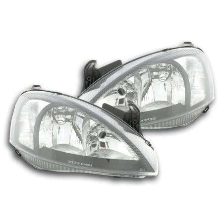 Headlights Opel Corsa C 01-06 black