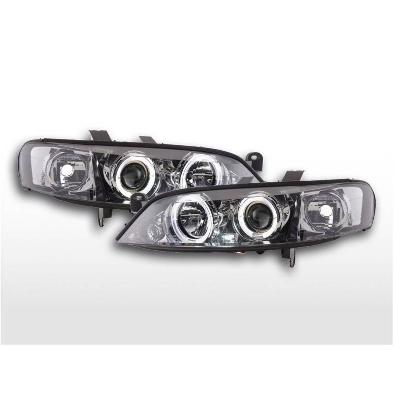 Headlight set Opel Vectra B 96-99 chrome