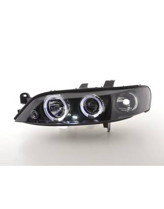 Headlight set Opel Vectra B 96-99 black