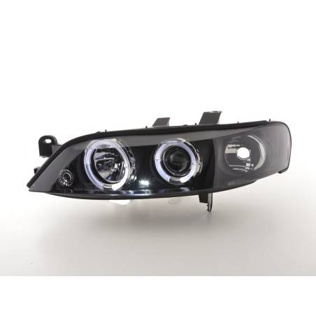 Headlight set Opel Vectra B 96-99 black