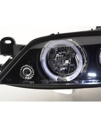 Headlight set Opel Vectra B 96-99 black