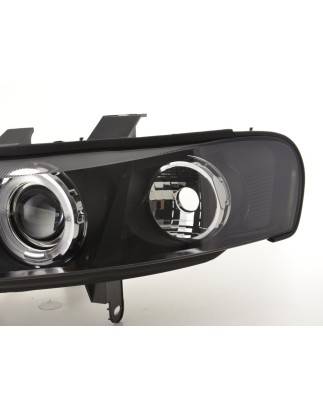 Headlight set Opel Vectra B 96-99 black