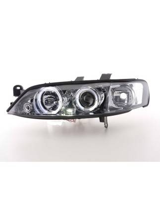 Headlight set Opel Vectra B Yr: 99-02 chrome