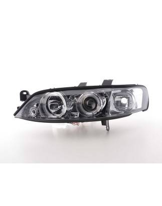 Headlight set Opel Vectra B Yr: 99-02 chrome