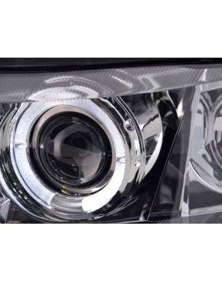 Headlight set Opel Vectra B Yr: 99-02 chrome