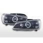 Headlight set Peugeot 106 96-03 black