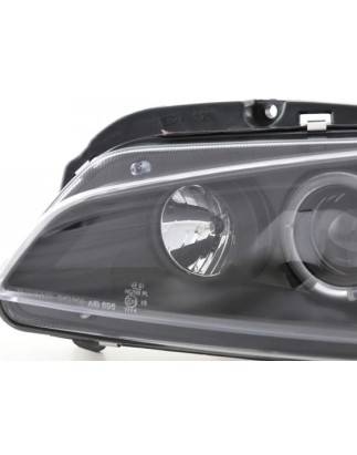 Headlight set Peugeot 106 96-03 black