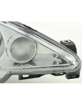 Headlight set Peugeot 206 98-03 chrome