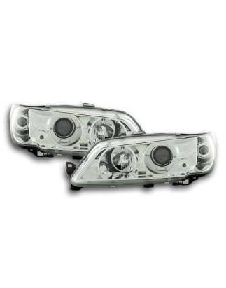 Headlight set Peugeot 306 93-96 chrome