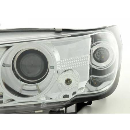 Headlight set Peugeot 306 93-96 chrome