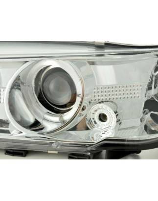 Headlight set Peugeot 306 93-96 chrome