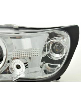 Headlight set Peugeot 306 93-96 chrome