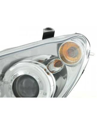 Headlight set Peugeot 307 01-06 chrome