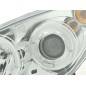 Phare avant Peugeot 307 01-06 chrome