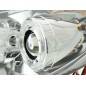 Headlight set Peugeot 307 01-06 chrome