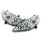 Headlight set Peugeot 307 01-06 chrome