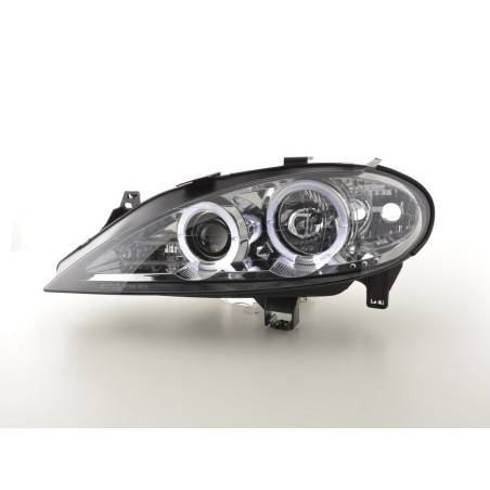 Headlight set Renault Megane 1 3/5-door. 99-02 chrome