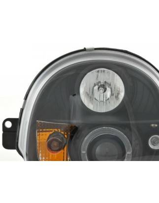 Headlight set Renault Twingo 93-00 black