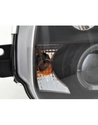 Headlight set Renault Twingo 93-00 black