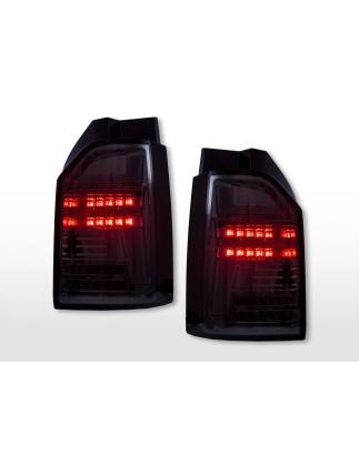 LED taillights set VW T6 year 16-19 tailgate door version smoke