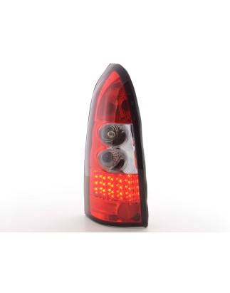 LED taillights set Opel Astra G Caravan 98-03 clear / red