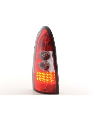 LED taillights set Opel Astra G Caravan 98-03 clear / red