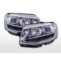 Halogen headlight set VW T6 year 16-19 chrome