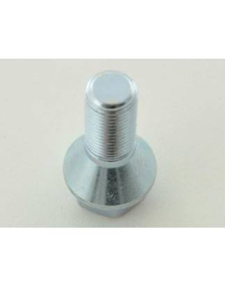 Wheel bolt individually conical collar shaft length 35mm M12x1.25 silver