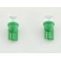 LED bulbs green SET (2 pieces)