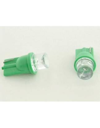 LED bulbs green SET (2 pieces)