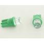 LED bulbs green SET (2 pieces)