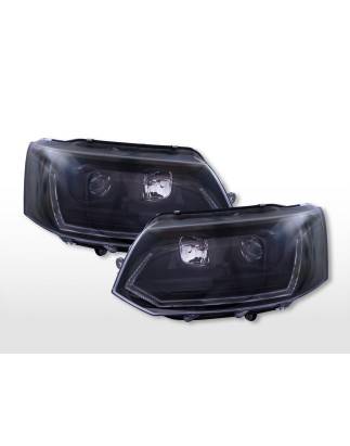 Halogen headlight set VW T5 built from 10 black