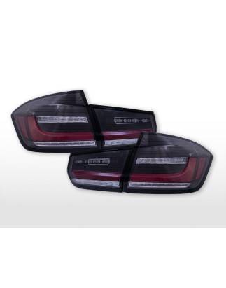 LED taillight set BMW 3 Series F30 12-17 red/black smoked