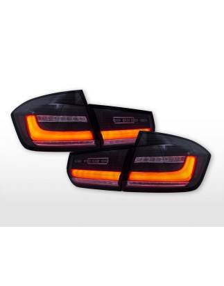 LED taillight set BMW 3 Series F30 12-17 red/black smoked