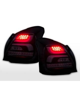 LED taillight set Suzuki Swift year 17 onwards black